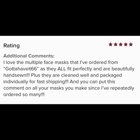 Beach Lovers Double Layered Reversible Face Mask - Picture 7 of 7